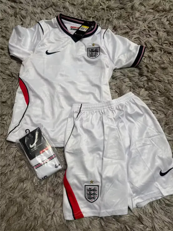 England World Cup 2026 Home Stadium Kit for Kids