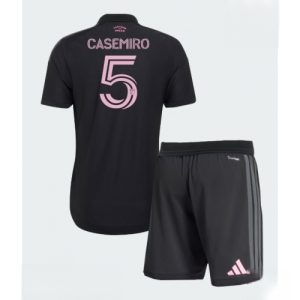 Buy Inter Miami Casemiro #5 Cheap Away Stadium Kit for Kids 2026-27 football kit set For Sale Inter Miami Casemiro #5 Cheap Away Stadium Kit for Kids 2026-27 football kit set
