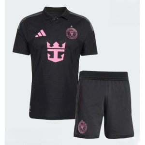 Buy Inter Miami Cheap Away Stadium Kit for Kids 2026-27 black Soccer Jersey Set For Sale Inter Miami Cheap Away Stadium Kit for Kids 2026-27 black Soccer Jersey Set
