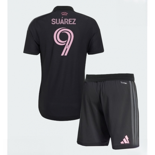 Buy Inter Miami Luis Suarez #9 Cheap Away Stadium Kit for Kids 2026-27 football kit set For Sale Inter Miami Luis Suarez #9 Cheap Away Stadium Kit for Kids 2026-27 football kit set