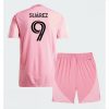 Buy Inter Miami Luis Suarez #9 Cheap Home Stadium Kit for Kids 2026-27 football kit set 3 For Sale Inter Miami Luis Suarez #9 Cheap Home Stadium Kit for Kids 2026-27 football kit set 3