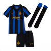 Buy Inter Milan Alessandro Bastoni #95 Cheap Home Stadium Kit for Kids 2026-27 Short Sleeve (+ pants) 4 For Sale Inter Milan Alessandro Bastoni #95 Cheap Home Stadium Kit for Kids 2026-27 Short Sleeve (+ pants) 4