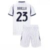 For Sale  Inter Milan Nicolo Barella #23 Cheap Away Stadium Kit for Kids 2026-27 Short Sleeve (+ pants) 3