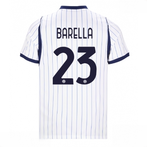 Buy Inter Milan Nicolo Barella #23 Men Away Stadium Shirt 2026-27 Short Sleeve For Sale Inter Milan Nicolo Barella #23 Men Away Stadium Shirt 2026-27 Short Sleeve