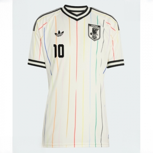 Japan Ritsu Doan #10 Soccer Jerseys Away Stadium Shirt for Women World Cup 2026 Short Sleeve - Image 2