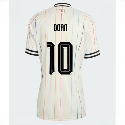Japan Ritsu Doan #10 Soccer Jerseys Away Stadium Shirt for Women World Cup 2026 Short Sleeve