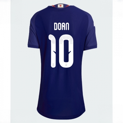 Japan Ritsu Doan #10 Soccer Jerseys Home Stadium Shirt for Women World Cup 2026 Short Sleeve