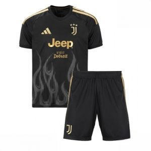 For Sale  Juventus Cheap Third Stadium Kit for Kids 2026-27 Jersey Shorts Set