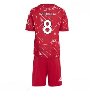 For Sale  Liverpool Dominik Szoboszlai #8 Cheap Home Stadium Kit for Kids 2026-27 Set sale 145