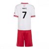 For Sale  Liverpool Florian Wirtz #7 Cheap Away Stadium Kit for Kids 2026-27 Set sale 3