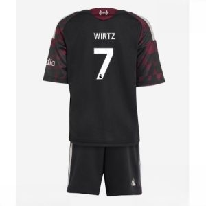 For Sale  Liverpool Florian Wirtz #7 Cheap Third Stadium Kit for Kids 2026-27 football kit set