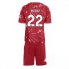 Buy Liverpool Hugo Ekitike #22 Cheap Home Stadium Kit for Kids 2026-27 football kit set 3 For Sale Liverpool Hugo Ekitike #22 Cheap Home Stadium Kit for Kids 2026-27 football kit set 3