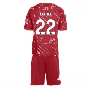 For Sale  Liverpool Hugo Ekitike #22 Cheap Home Stadium Kit for Kids 2026-27 football kit set