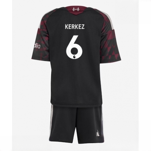 Buy Liverpool Milos Kerkez #6 Cheap Third Stadium Kit for Kids 2026-27 football kit set For Sale Liverpool Milos Kerkez #6 Cheap Third Stadium Kit for Kids 2026-27 football kit set