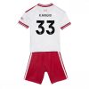 Buy Liverpool Ronald Araujo #33 Cheap Away Stadium Kit for Kids 2026-27 football kit set 3 For Sale Liverpool Ronald Araujo #33 Cheap Away Stadium Kit for Kids 2026-27 football kit set 3