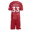 Buy Liverpool Ronald Araujo #33 Cheap Home Stadium Kit for Kids 2026-27 football kit set 3 For Sale Liverpool Ronald Araujo #33 Cheap Home Stadium Kit for Kids 2026-27 football kit set 3