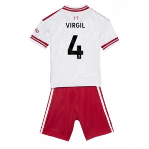 For Sale  Liverpool Virgil van Dijk #4 Cheap Away Stadium Kit for Kids 2026-27 football kit set