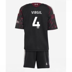 For Sale  Liverpool Virgil van Dijk #4 Cheap Third Stadium Kit for Kids 2026-27 football kit set