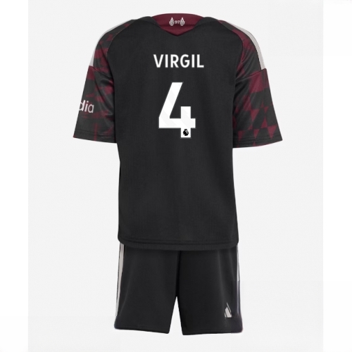 Buy Liverpool Virgil van Dijk #4 Cheap Third Stadium Kit for Kids 2026-27 football kit set For Sale Liverpool Virgil van Dijk #4 Cheap Third Stadium Kit for Kids 2026-27 football kit set