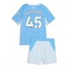 Buy Manchester City Abdukodir Khusanov #45 Cheap Home Stadium Kit for Kids 2026-27 football kit set 3 For Sale Manchester City Abdukodir Khusanov #45 Cheap Home Stadium Kit for Kids 2026-27 football kit set 3