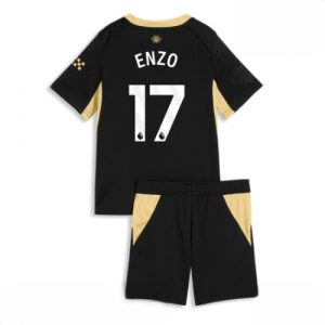 Buy Manchester City Enzo Fernandez #17 Cheap Away Stadium Kit for Kids 2026-27 football kit set For Sale Manchester City Enzo Fernandez #17 Cheap Away Stadium Kit for Kids 2026-27 football kit set