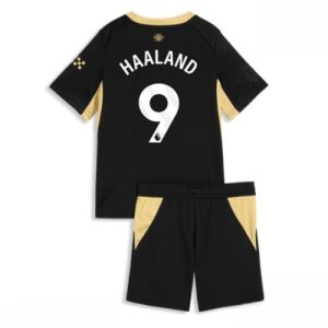 Buy Manchester City Erling Haaland #9 Cheap Away Stadium Kit for Kids 2026-27 Best football jersey set For Sale Manchester City Erling Haaland #9 Cheap Away Stadium Kit for Kids 2026-27 Best football jersey set