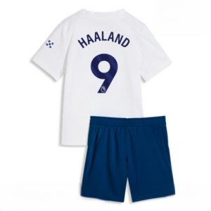 Buy Manchester City Erling Haaland #9 Cheap Third Stadium Kit for Kids 2026-27 football kit set For Sale Manchester City Erling Haaland #9 Cheap Third Stadium Kit for Kids 2026-27 football kit set