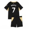 Buy Manchester City Iliman Ndiaye #7 Cheap Away Stadium Kit for Kids 2026-27 football kit set 3 For Sale Manchester City Iliman Ndiaye #7 Cheap Away Stadium Kit for Kids 2026-27 football kit set 3