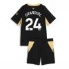 Buy Manchester City Josko Gvardiol #24 Cheap Away Stadium Kit for Kids 2026-27 football kit set 3 For Sale Manchester City Josko Gvardiol #24 Cheap Away Stadium Kit for Kids 2026-27 football kit set 3