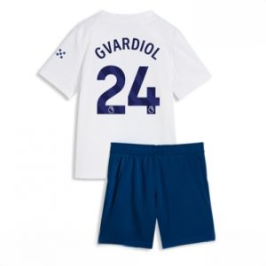 Buy Manchester City Josko Gvardiol #24 Cheap Third Stadium Kit for Kids 2026-27 football kit set For Sale Manchester City Josko Gvardiol #24 Cheap Third Stadium Kit for Kids 2026-27 football kit set