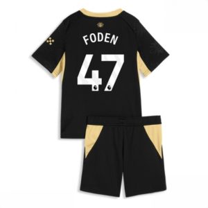 Buy Manchester City Phil Foden #47 Cheap Away Stadium Kit for Kids 2026-27 Best football jersey set For Sale Manchester City Phil Foden #47 Cheap Away Stadium Kit for Kids 2026-27 Best football jersey set