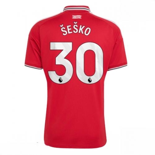 Buy Manchester United Benjamin Sesko #30 Cheap Home Stadium Shirt 2026-27 Short Sleeve For Sale Manchester United Benjamin Sesko #30 Cheap Home Stadium Shirt 2026-27 Short Sleeve