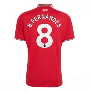 Buy Manchester United Bruno Fernandes #8 Cheap Home Stadium Shirt 2026-27 Short Sleeve For Sale Manchester United Bruno Fernandes #8 Cheap Home Stadium Shirt 2026-27 Short Sleeve