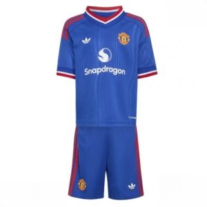 For Sale  Manchester United Cheap Away Stadium Kit for Kids 2026-27 Soccer Jersey