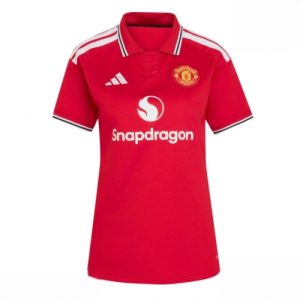 Buy Manchester United Home Stadium Shirt for Women 2026-27 Short Sleeve For Sale Manchester United Home Stadium Shirt for Women 2026-27 Short Sleeve