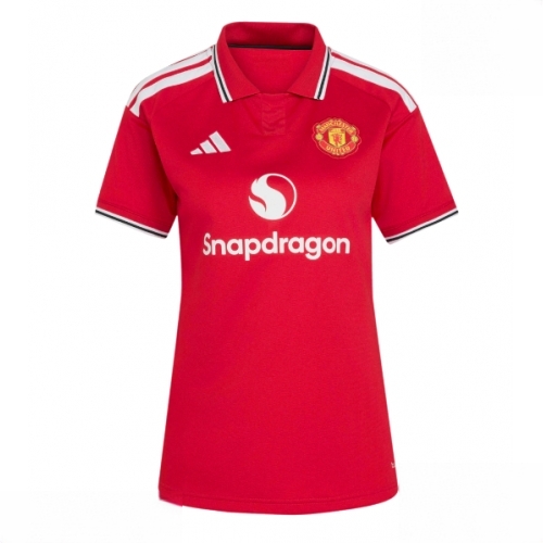 Buy Manchester United Home Stadium Shirt for Women 2026-27 Short Sleeve For Sale Manchester United Home Stadium Shirt for Women 2026-27 Short Sleeve
