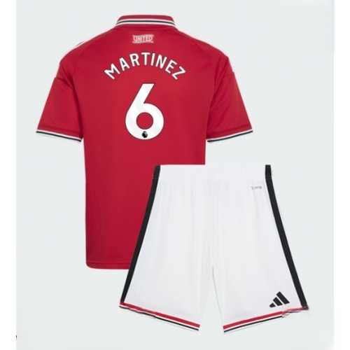 Buy Manchester United Lisandro Martinez #6 Cheap Football Kits set Home Stadium Kit Kids 2026-27 For Sale Manchester United Lisandro Martinez #6 Cheap Football Kits set Home Stadium Kit Kids 2026-27
