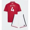 Buy Manchester United Matthijs de Ligt #4 Cheap Football Kits set Home Stadium Kit Kids 2026-27 3 For Sale Manchester United Matthijs de Ligt #4 Cheap Football Kits set Home Stadium Kit Kids 2026-27 3