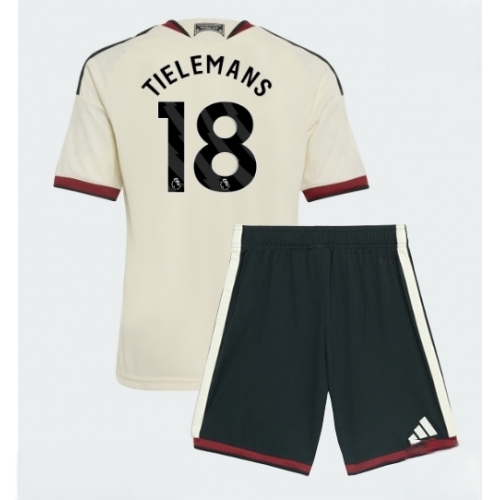 Buy Manchester United Youri Tielemans #18 Cheap Football Kits set Third Stadium Kit Kids 2026-27 For Sale Manchester United Youri Tielemans #18 Cheap Football Kits set Third Stadium Kit Kids 2026-27