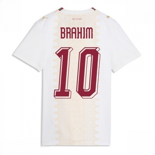 Morocco Brahim Diaz #10 Soccer Jerseys Away Stadium Shirt for Women World Cup 2026 Short Sleeve
