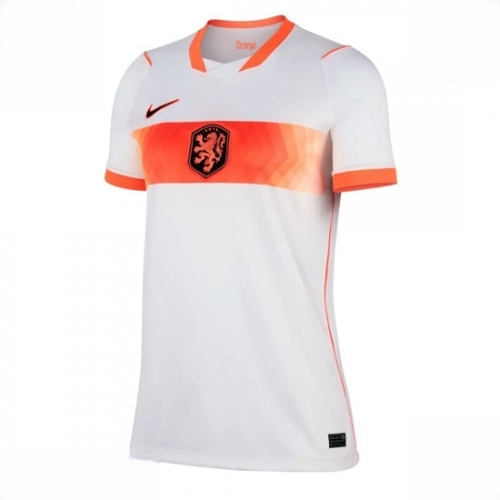 Netherlands Soccer Jerseys Away Stadium Shirt for Women World Cup 2026 Short Sleeve