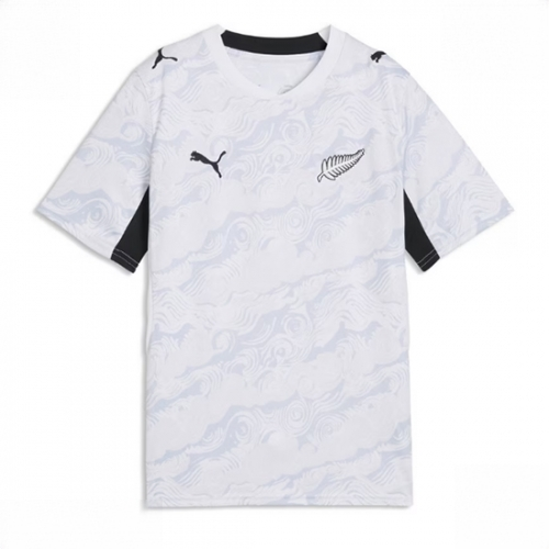 New Zealand Soccer Jerseys Away Stadium Shirt for Women World Cup 2026 Short Sleeve