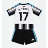 Buy Newcastle United Bazoumana Toure #17 Cheap Home Stadium Kit for Kids 2026-27 football kit set 3 For Sale Newcastle United Bazoumana Toure #17 Cheap Home Stadium Kit for Kids 2026-27 football kit set 3