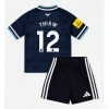 Buy Newcastle United Malick Thiaw #12 Cheap Away Stadium Kit for Kids 2026-27 football kit set 3 For Sale Newcastle United Malick Thiaw #12 Cheap Away Stadium Kit for Kids 2026-27 football kit set 3