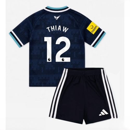 Buy Newcastle United Malick Thiaw #12 Cheap Away Stadium Kit for Kids 2026-27 football kit set For Sale Newcastle United Malick Thiaw #12 Cheap Away Stadium Kit for Kids 2026-27 football kit set