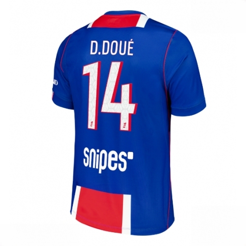 Buy Paris Saint-Germain PSG Desire Doue #14 Men Home Stadium Shirt 2026-27 Short Sleeve For Sale Paris Saint-Germain PSG Desire Doue #14 Men Home Stadium Shirt 2026-27 Short Sleeve