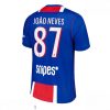 For Sale  Paris Saint-Germain PSG Joao Neves #87 Men Home Stadium Shirt 2026-27 Short Sleeve 3