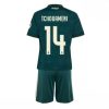 Buy Real Madrid Aurelien Tchouameni #14 Cheap Away Stadium Kit for Kids 2026-27 Soccer Jersey Kit 3 For Sale Real Madrid Aurelien Tchouameni #14 Cheap Away Stadium Kit for Kids 2026-27 Soccer Jersey Kit 3