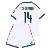 Buy Real Madrid Aurelien Tchouameni #14 Cheap Home Stadium Kit for Kids 2026-27 Soccer Jersey Kit 3 For Sale Real Madrid Aurelien Tchouameni #14 Cheap Home Stadium Kit for Kids 2026-27 Soccer Jersey Kit 3