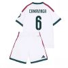 Buy Real Madrid Eduardo Camavinga #6 Cheap Home Stadium Kit for Kids 2026-27 Soccer Jersey Kit 3 For Sale Real Madrid Eduardo Camavinga #6 Cheap Home Stadium Kit for Kids 2026-27 Soccer Jersey Kit 3
